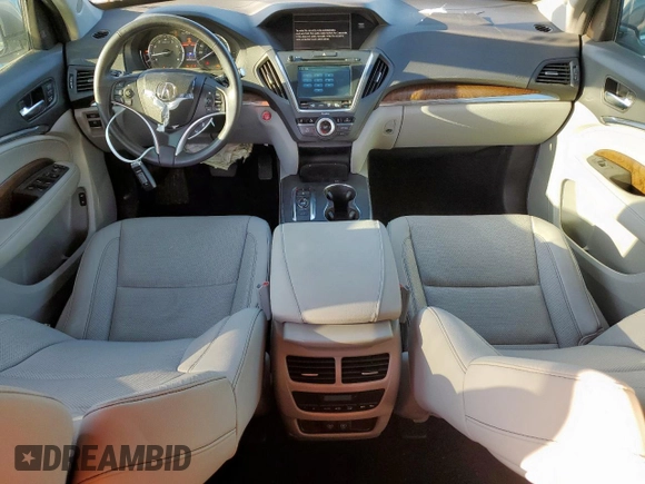 2020 Acura MDX Technology with VIN 5J8YD3H53LL005531, listed as a Copart auction lot 65921895 with 22,525 mi miles and Salvage title. Bid and sale history available at DreamBid. Image 8.