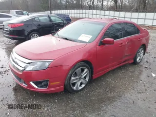 2010 Ford Fusion SPORT with VIN 3FAHP0KC3AR203364, listed as a IAAI auction lot 41734918 with 130,240 mi miles. Bid and sale history available at carsss.com. Image 2.