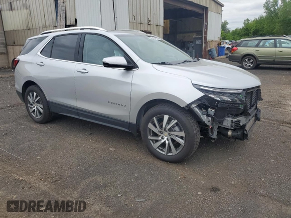 2022 Chevrolet Equinox Premier z VIN 2GNAXXEV2N6125522, wystawiony jako Copart lot #57953625 z przebiegiem 91 865 mil mil oraz Czysty tytuł • Clean title. Historia ofert i sprzedaży dostępna na DreamBid. Obrazek 4.