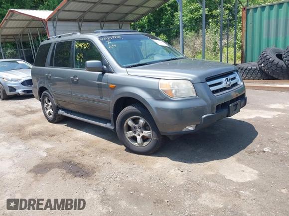 2007 Honda Pilot EX-L z VIN 5FNYF18527B005414, wystawiony jako IAAI lot #42445482 z przebiegiem 210 306 mil mil oraz . Historia ofert i sprzedaży dostępna na DreamBid. Obrazek 1.