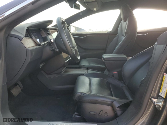 2021 Tesla Model S Long Range Plus with VIN 5YJSA1E26MF427194, listed as a Copart auction lot 89379855 with 58,441 mi miles and Salvage Title. Bid and sale history available at carsss.com. Image 7.
