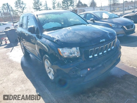 2011 Jeep Compass with VIN 1J4NF1FB6BD180447, listed as a IAAI auction lot 41575014 with 130,694 mi miles. Bid and sale history available at carsss.com. Image 1.