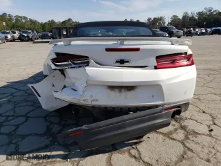 2017 Chevrolet Camaro 2LT with VIN 1G1FD3DSXH0136829, listed as a Copart auction lot 84184794 with 136,113 mi miles and Salvage Title. Bid and sale history available at carsss.com. Image 6.