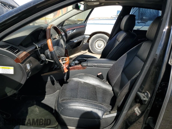 2012 Mercedes-Benz S 550 with VIN WDDNG9EB1CA477248, listed as a Copart auction lot 56546595 with 128,973 mi miles and Salvage title. Bid and sale history available at DreamBid. Image 7.