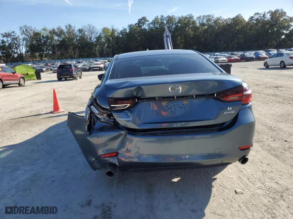 2018 Mazda Mazda6 Touring with VIN JM1GL1VM4J1328265, listed as a Copart auction lot 46367365 with 81,435 mi miles and Salvage Title. Bid and sale history available at carsss.com. Image 6.