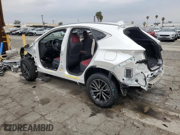 2023 Lexus NX 250 z VIN JTJADCAZ6P5011960, wystawiony jako Copart lot #54046535 z przebiegiem Nie podano mil oraz Szkoda całkowita • Salvage title. Historia ofert i sprzedaży dostępna na DreamBid. Obrazek 2.