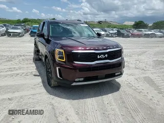 2022 Kia Telluride SX with VIN 5XYP54HC7NG281592, listed as a Copart auction lot 61362775 with 30,821 mi miles and Salvage title. Bid and sale history available at DreamBid. Image 15.