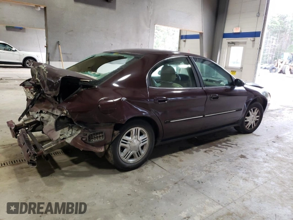 2001 Mercury Sable LS with VIN 1MEHM55S81A613752, listed as a Copart auction lot 85286584 with 154,608 mi miles and Clean Title. Bid and sale history available at DreamBid. Image 3.