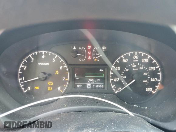 2013 Nissan Sentra SR with VIN 3N1AB7AP4DL661092, listed as a Copart auction lot 54767625 with 216,465 mi miles and Clean Title. Bid and sale history available at DreamBid. Image 9.