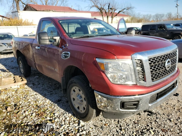 2017 Nissan Titan with VIN 1N6BA1R97HN520169, listed as a Copart auction lot 82783774 with 203,684 mi miles and Salvage title. Bid and sale history available at DreamBid. Image 4.