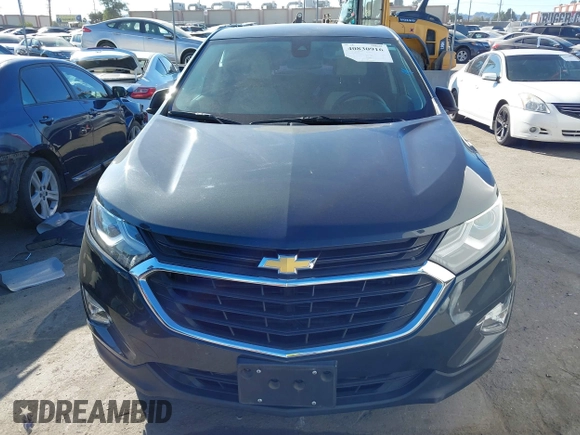 2020 Chevrolet Equinox LS with VIN 3GNAXHEVXLS521380, listed as a IAAI auction lot 40830916 with 72,350 mi miles. Bid and sale history available at carsss.com. Image 12.