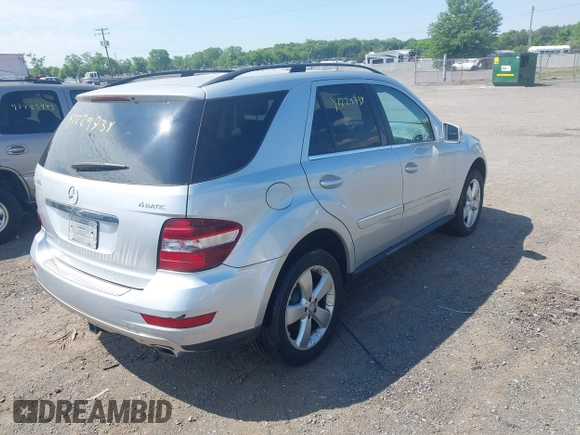 2011 Mercedes-Benz M 350 with VIN 4JGBB8GB4BA664299, listed as a IAAI auction lot 42229734 with 180,557 mi miles and . Bid and sale history available at DreamBid. Image 4.