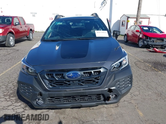 2025 Subaru Outback Wilderness with VIN 4S4BTGUD9S3100763, listed as a IAAI auction lot 41673911 with 3,231 mi miles. Bid and sale history available at carsss.com. Image 11.