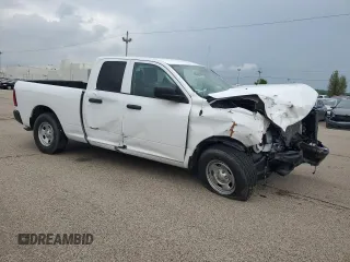 2022 Ram 1500 Tradesman with VIN 1C6RR7FG1NS239604, listed as a Copart auction lot 49132525 with 21,104 mi miles and Salvage title. Bid and sale history available at DreamBid. Image 4.