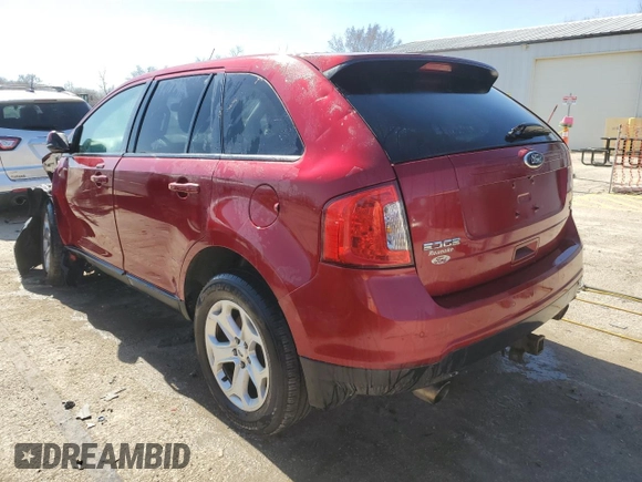 2014 Ford Edge SEL z VIN 2FMDK4JC7EBA49676, wystawiony jako Copart lot #48419095 z przebiegiem 218 304 mil mil oraz Szkoda całkowita • Salvage title. Historia ofert i sprzedaży dostępna na DreamBid. Obrazek 2.