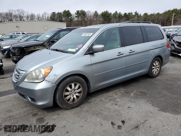 2010 Honda Odyssey EX-L with VIN 5FNRL3H63AB072192, listed as a Copart auction lot 49967465 with 187,794 mi miles and Salvage Title. Bid and sale history available at DreamBid. Image 1.