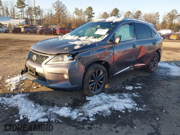 2014 Lexus RX 350 with VIN 2T2BK1BA4EC240238, listed as a IAAI auction lot 41289517 with 141,182 mi miles and . Bid and sale history available at DreamBid. Image 2.
