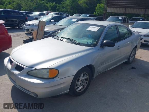 2003 Pontiac Grand Am SE1 with VIN 1G2NF52F03C278763, listed as a IAAI auction lot 42058886 with 226,926 mi miles. Bid and sale history available at carsss.com. Image 2.