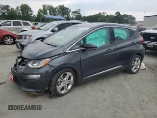 2020 Chevrolet Bolt EV LT with VIN 1G1FW6S05L4145324, listed as a Copart auction lot 59402555 with 47,074 mi miles and Salvage title. Bid and sale history available at DreamBid. Image 1.