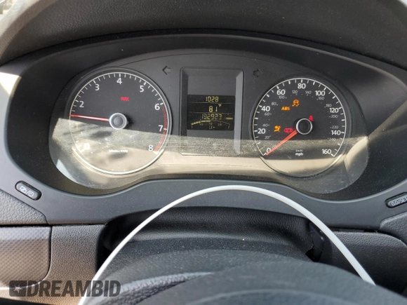 2012 Volkswagen Jetta S with VIN 3VW1K7AJ1CM342943, listed as a Copart auction lot 60465855 with 192,923 mi miles and Salvage title. Bid and sale history available at DreamBid. Image 9.