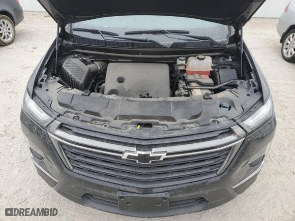 2022 Chevrolet Traverse LS with VIN 1GNERFKWXNJ185960, listed as a Copart auction lot 82153324 with 28,145 mi miles and Salvage Title. Bid and sale history available at carsss.com. Image 12.