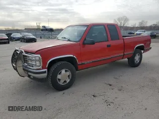 1997 GMC Sierra 1500 z VIN 1GTEK19R3VE545661, wystawiony jako Copart lot #50212975 z przebiegiem 2 827 591 mil mil oraz Czysty tytuł • Clean title. Historia ofert i sprzedaży dostępna na DreamBid. Obrazek 1.