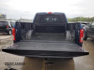 2017 Ford F-150 XL with VIN 1FTEW1EP2HFB80607, listed as a Copart auction lot 53311155 with 55,378 mi miles and Salvage title. Bid and sale history available at DreamBid. Image 6.