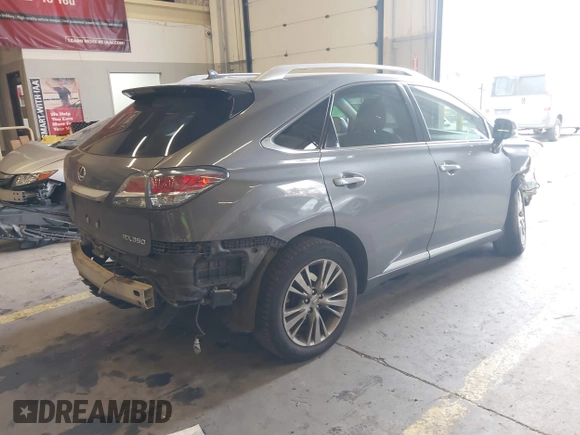 2013 Lexus RX 350 with VIN 2T2BK1BA1DC179137, listed as a IAAI auction lot 41539924 with 174,318 mi miles. Bid and sale history available at carsss.com. Image 4.