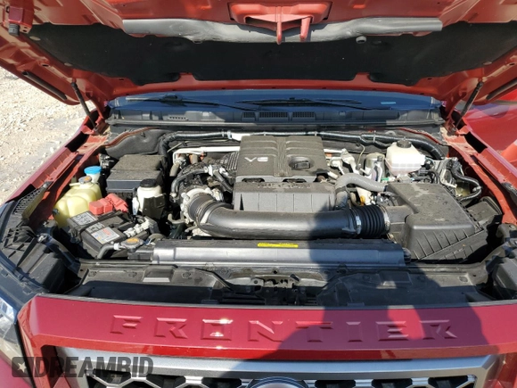 2022 Nissan Frontier SV с VIN 1N6ED1EJ7NN683212, выставлен на аукционе Copart как лот 54151795 с пробегом 18 247 миль миль и Списание • Salvage title. История ставок и продаж доступна на DreamBid. Изображение 11.