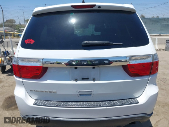 2013 Dodge Durango SXT with VIN 1C4RDHAG9DC678353, listed as a IAAI auction lot 42553988 with 174,042 mi miles and . Bid and sale history available at DreamBid. Image 17.