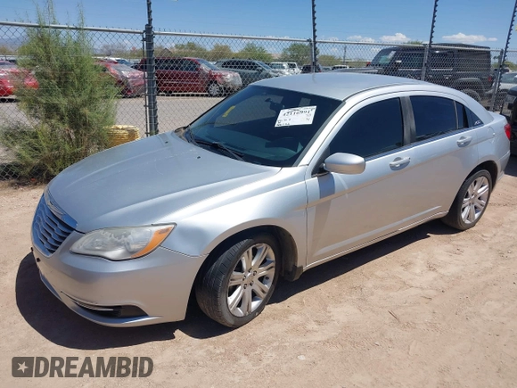 2012 Chrysler 200 LX with VIN 1C3CCBAB9CN318338, listed as a IAAI auction lot 42116991 with 106,572 mi miles and . Bid and sale history available at DreamBid. Image 2.