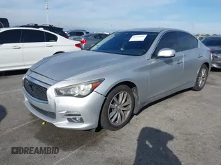 2014 Infiniti Q50 Sport with VIN JN1BV7AP9EM674097, listed as a IAAI auction lot 41741697 with 105,797 mi miles and . Bid and sale history available at DreamBid. Image 18.