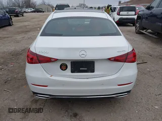2023 Mercedes-Benz C 300 with VIN W1KAF4HB3PR100301, listed as a IAAI auction lot 41081446 with 24,944 mi miles and . Bid and sale history available at DreamBid. Image 17.