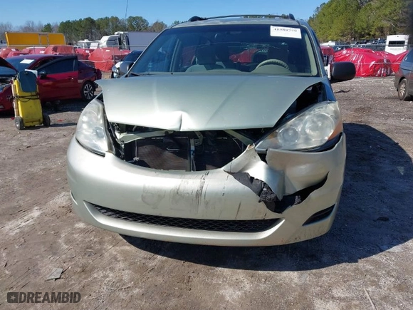 2009 Toyota Sienna CE with VIN 5TDZK23C59S262478, listed as a IAAI auction lot 41588779 with 161,082 mi miles. Bid and sale history available at carsss.com. Image 6.