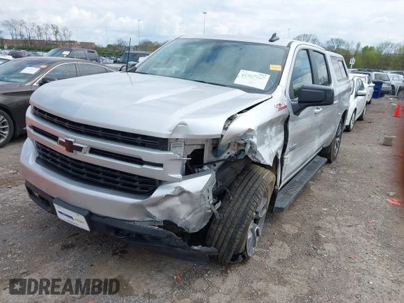 2021 Chevrolet Silverado 1500 RST with VIN 3GCUYEED6MG434363, listed as a IAAI auction lot 41967067 with 53,324 mi miles. Bid and sale history available at carsss.com. Image 18.