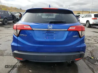 2022 Honda HR-V EX-L with VIN 3CZRU6H77NM756262, listed as a Copart auction lot 76905694 with 29,993 mi miles and Salvage Title. Bid and sale history available at carsss.com. Image 6.
