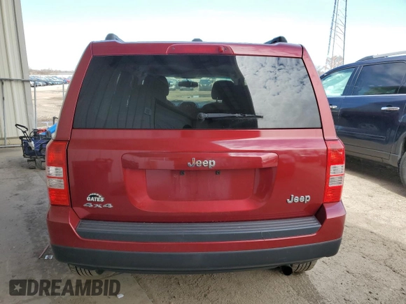 2017 Jeep Patriot 75th Anniversary with VIN 1C4NJRBB6HD145117, listed as a Copart auction lot 50144885 with 100,795 mi miles and Salvage Title. Bid and sale history available at carsss.com. Image 6.