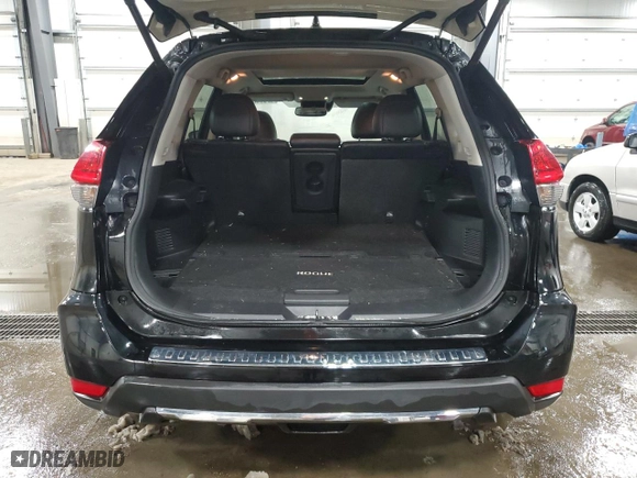 2017 Nissan Rogue SL with VIN 5N1AT2MV5HC776188, listed as a Copart auction lot 47868305 with 105,537 mi miles and Salvage Title. Bid and sale history available at carsss.com. Image 6.