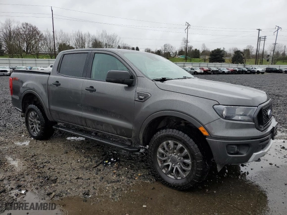 2020 Ford Ranger XL with VIN 1FTER4FH7LLA99354, listed as a Copart auction lot 87222004 with 31,170 mi miles and Salvage Title. Bid and sale history available at carsss.com. Image 4.