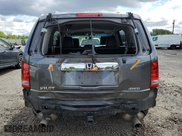 2013 Honda Pilot EX-L z VIN 5FNYF4H77DB035961, wystawiony jako Copart lot #57903095 z przebiegiem 193 387 mil mil oraz Szkoda całkowita • Salvage title. Historia ofert i sprzedaży dostępna na DreamBid. Obrazek 6.