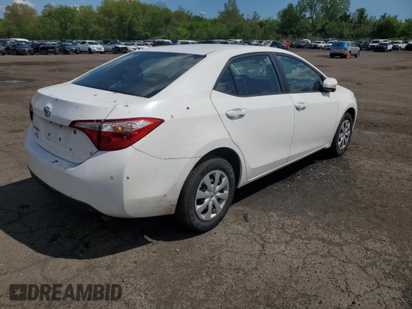 2016 Toyota Corolla L with VIN 2T1BURHE9GC519730, listed as a Copart auction lot 55439625 with 58,846 mi miles and Salvage Title. Bid and sale history available at DreamBid. Image 3.