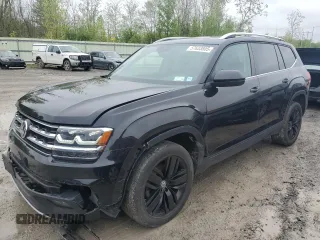 2019 Volkswagen Atlas SE with VIN 1V2UR2CA3KC568671, listed as a Copart auction lot 57633805 with 83,468 mi miles and Salvage title. Bid and sale history available at DreamBid. Image 1.