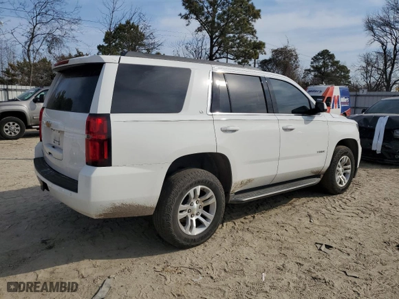 2019 Chevrolet Tahoe LT with VIN 1GNSKBKC8KR392771, listed as a Copart auction lot 46893785 with 125,161 mi miles and Salvage Title. Bid and sale history available at carsss.com. Image 3.