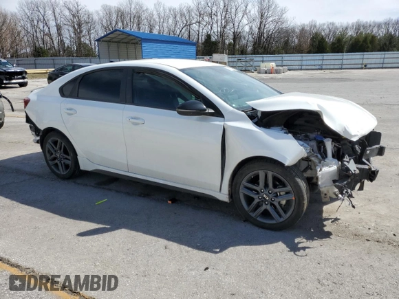 2021 Kia Forte GT-Line with VIN 3KPF34AD7ME367047, listed as a Copart auction lot 50537905 with 66,686 mi miles and Salvage Title. Bid and sale history available at carsss.com. Image 4.