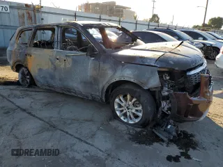 2022 Kia Telluride LX with VIN 5XYP24HC3NG205490, listed as a Copart auction lot 75028644 with Not Provided miles and Salvage Title. Bid and sale history available at carsss.com. Image 4.