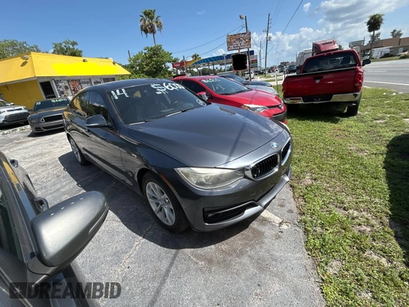 2014 BMW 3 Series 328i Gran Turismo xDrive with VIN WBA3X5C56ED557277, listed as a Copart auction lot 63518355 with 169,897 mi miles and Clean title. Bid and sale history available at DreamBid. Image 1.