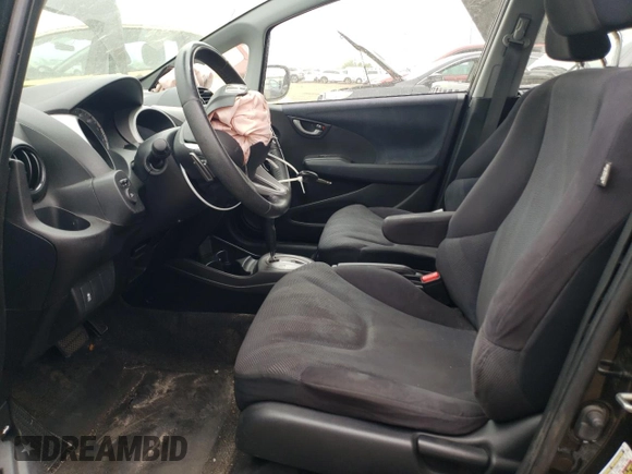 2010 Honda Fit Sport with VIN JHMGE8H68AS005586, listed as a Copart auction lot 57582755 with 109,872 mi miles and Salvage title. Bid and sale history available at DreamBid. Image 7.