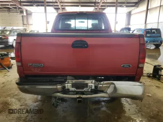 2001 Ford Super Duty F-250 XL with VIN 1FTNX21S91EC17659, listed as a Copart auction lot 44620895 with 167,989 mi miles and Salvage Title. Bid and sale history available at carsss.com. Image 6.