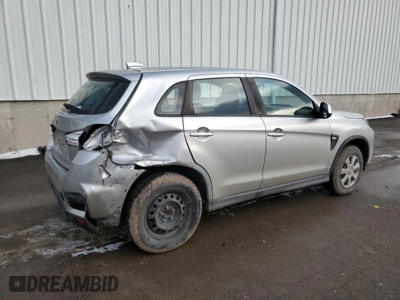 2020 Mitsubishi Outlander Sport ES with VIN JA4AH3AU8LU602684, listed as a Copart auction lot 88393425 with 58,942 mi miles and Salvage title. Bid and sale history available at DreamBid. Image 3.