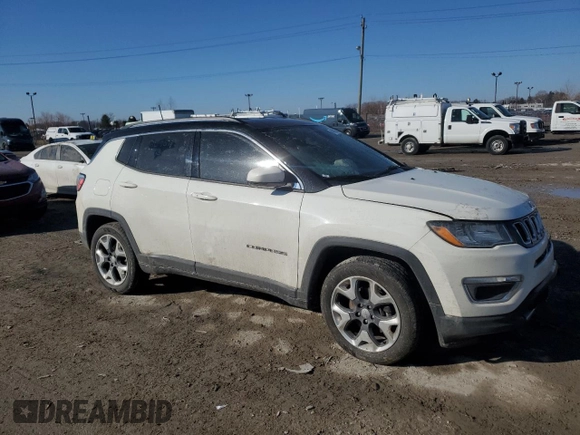 2018 Jeep Compass Limited with VIN 3C4NJCCB2JT309071, listed as a Copart auction lot 46418335 with 81,786 mi miles and Clean Title. Bid and sale history available at carsss.com. Image 4.